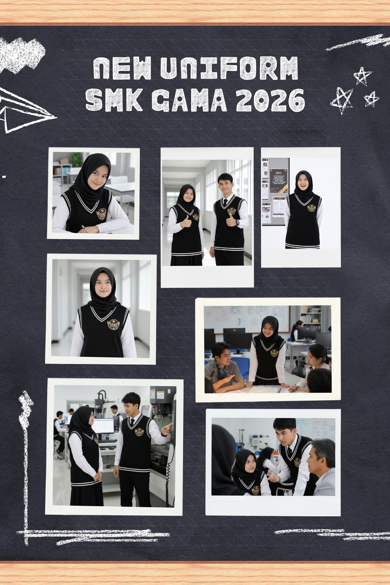 SMK Garuda Mahadhika Luncurkan Seragam Baru 2026: Representasi Identitas, Profesionalisme, dan Semangat Generasi Muda